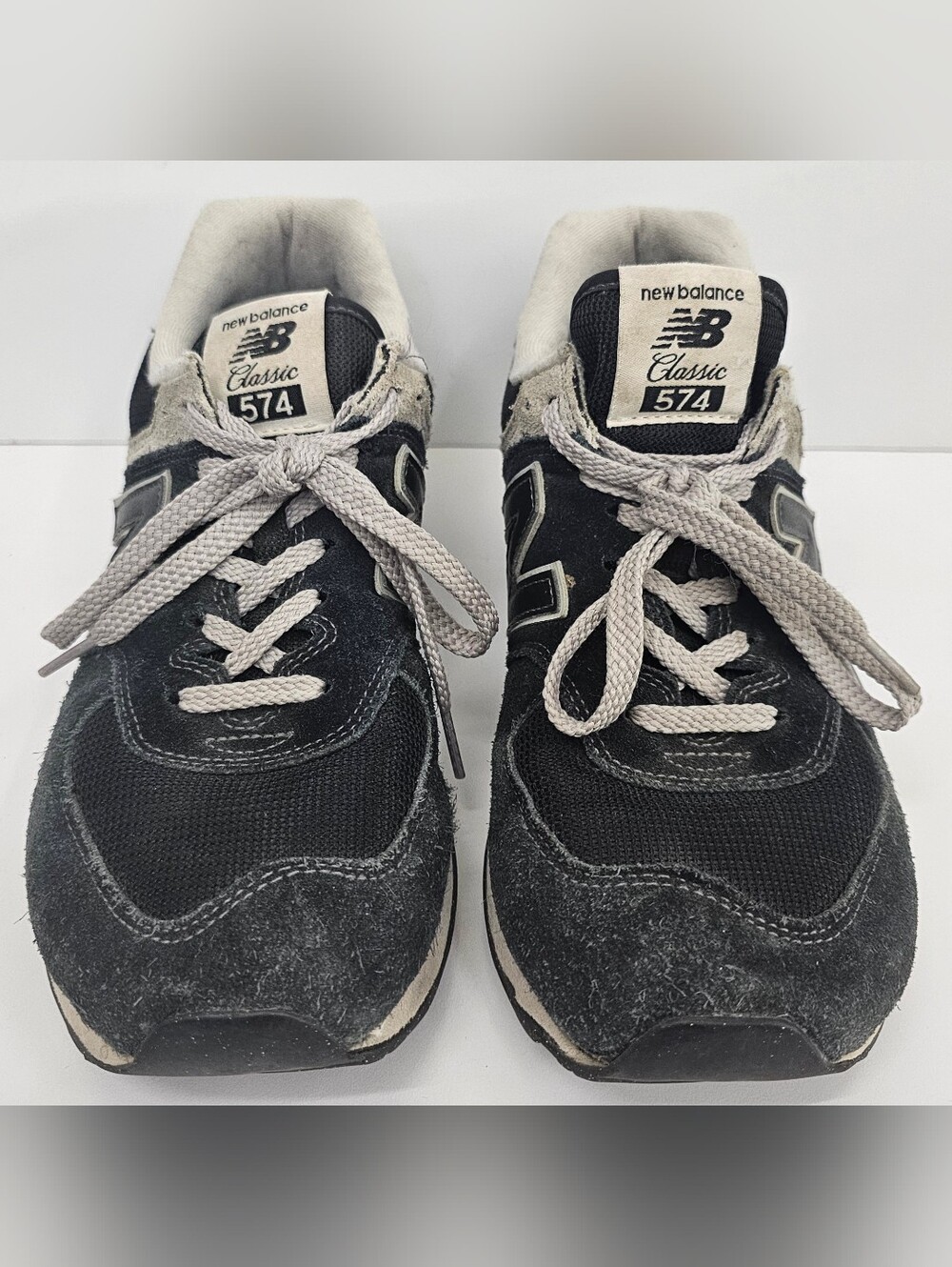 New Balance 574 Core Series in Black/Grey Men's 9 ML574EVB